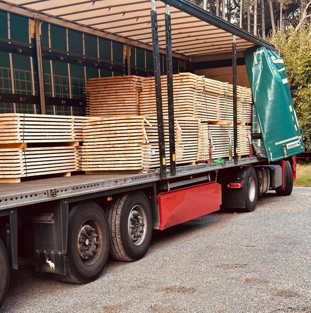 Nieuw steigerhout, Ophalen, Zo goed als nieuw, 250 cm of meer, Planken