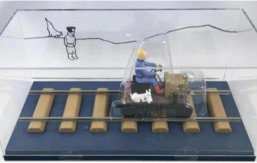 Draisine à Moteur Kuifje in de Sovjet Unie 1/24 TINTIN # 59, Verzenden, Nieuw, Overige typen, Overige merken