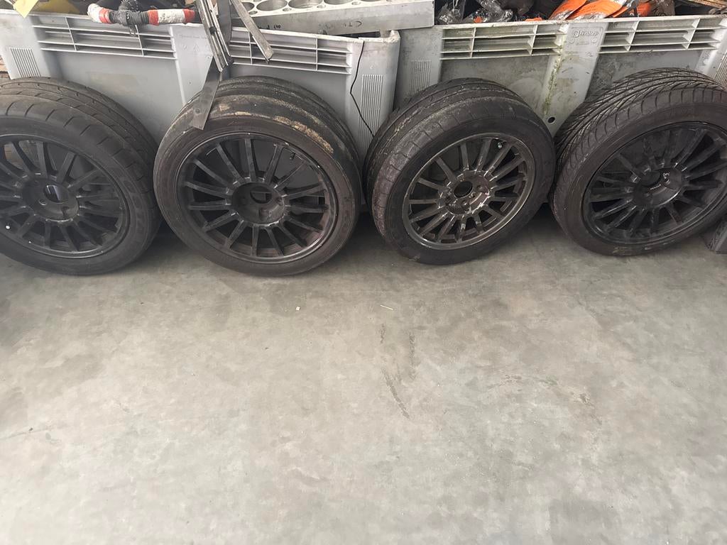 BRAID Winrace A16 velgen 5x114,3 voor Mitsubishi Lancer Evo, Auto-onderdelen, Gebruikt, Banden en Velgen, Ophalen of Verzenden