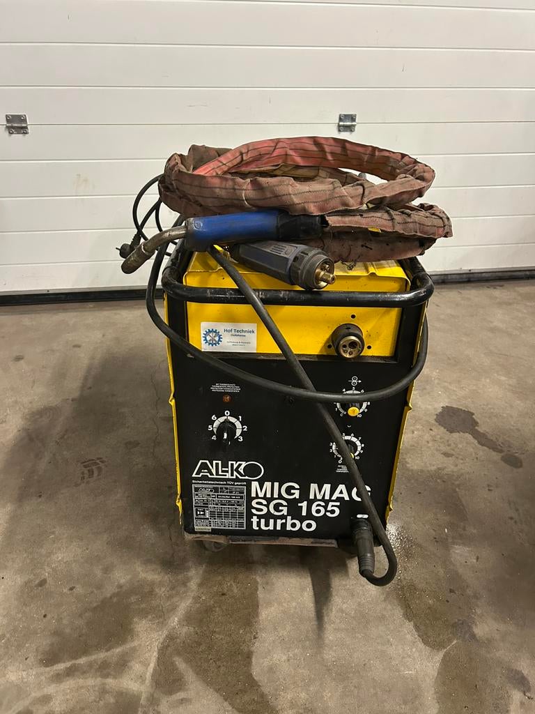 AL-KO SG165 Turbo MIG MAG lasapparaat, Ophalen, Zo goed als nieuw, Co2