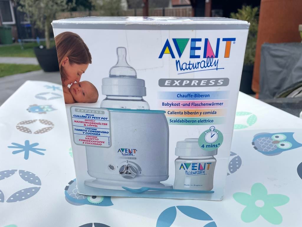 Avent Express Fles verwarmer, Verzenden, Zo goed als nieuw