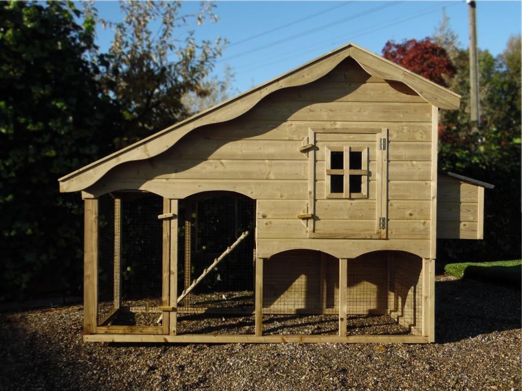 Kippenhok Oldenzaal | Duurzame materialen | Stevig verblijf, Dieren en Toebehoren, Pluimvee | Toebehoren, Ophalen of Verzenden