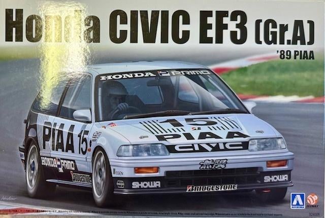 Coelianmodels, Beemax No.05, Honda Civic EF3, 1/24, € 32,99, Hobby en Vrije tijd, Modelbouw | Auto's en Voertuigen, Nieuw, Auto