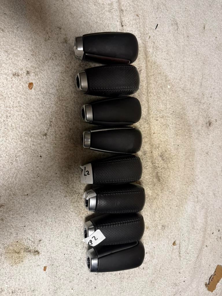 Volvo v70 s60 v60 pookknop leer hout geperforeerd, Gebruikt, Ophalen of Verzenden, Volvo, Volvo