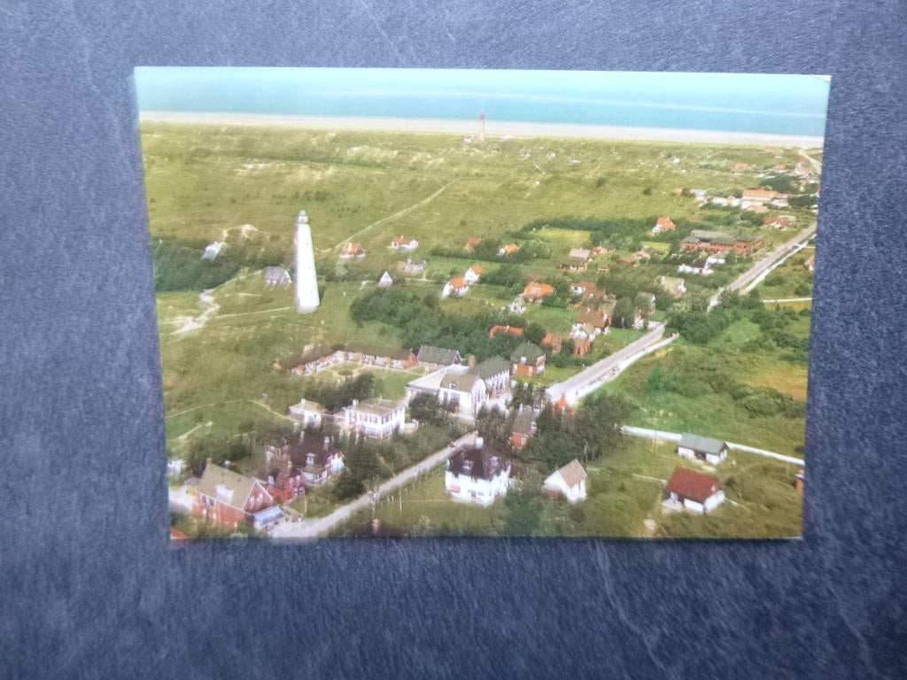 Schiermonnikoog, luchtfoto, Verzenden, 1980 tot heden, Ongelopen, Noord-Brabant