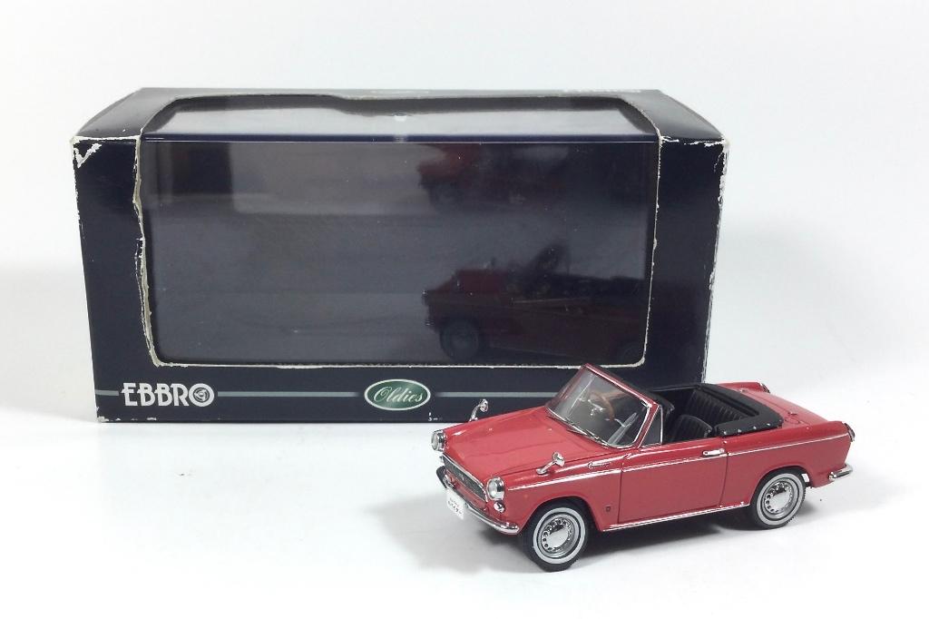 Ebbro Diecast 1:43 Daihatsu Compagno Spider 1965 NIEUW, Ophalen of Verzenden, Nieuw, Auto, Overige merken
