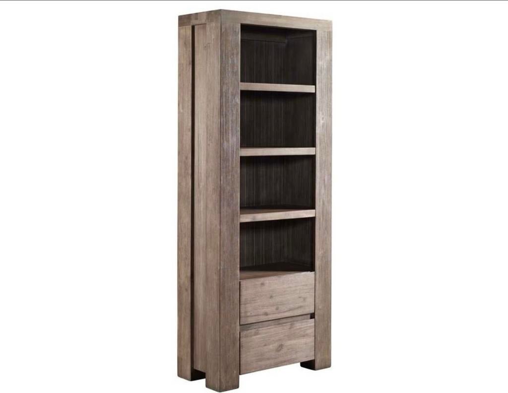 Boekenkast lange smalle kast afhalen zuidhorn leek, Ophalen, Zo goed als nieuw, 25 tot 50 cm