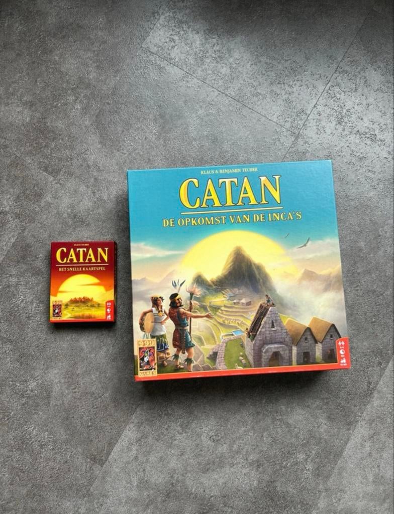 Catan: De Opkomst van de Inca's, Hobby en Vrije tijd, Gezelschapsspellen | Bordspellen, Zo goed als nieuw, Drie of vier spelers