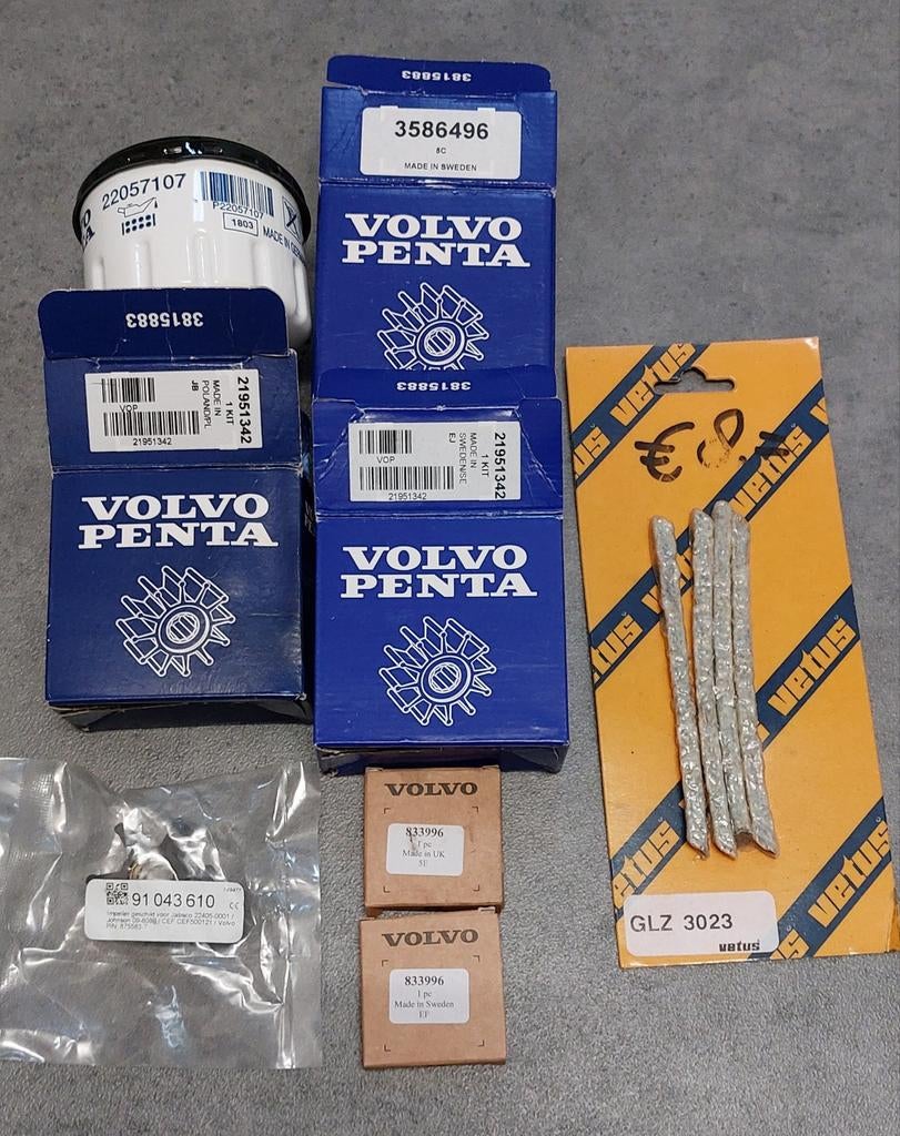 Volvo Penta MD7A Onderhoudsset, Watersport en Boten, Bootonderdelen, Ophalen of Verzenden, Nieuw, Motor en Techniek, Zeilboot of Motorboot