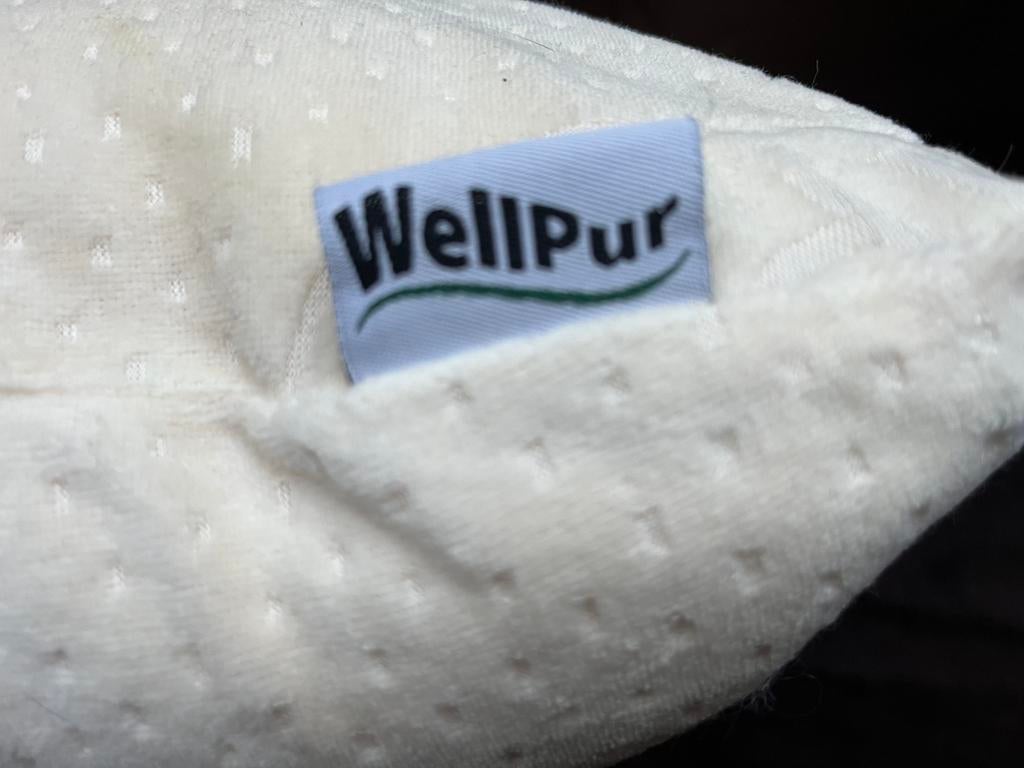 Hoofdkussen WELLPUR kussen, Ophalen, Eenpersoons, Wit, Zo goed als nieuw
