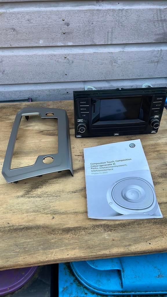 Originele VW autoradio, Ophalen, Zo goed als nieuw