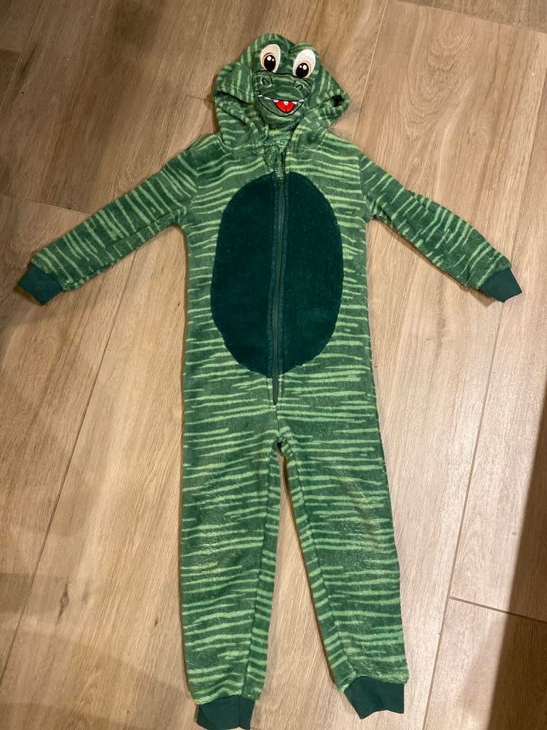 Krokodil Onesie Maat 98/104, Ophalen of Verzenden, Zo goed als nieuw, Jongen of Meisje