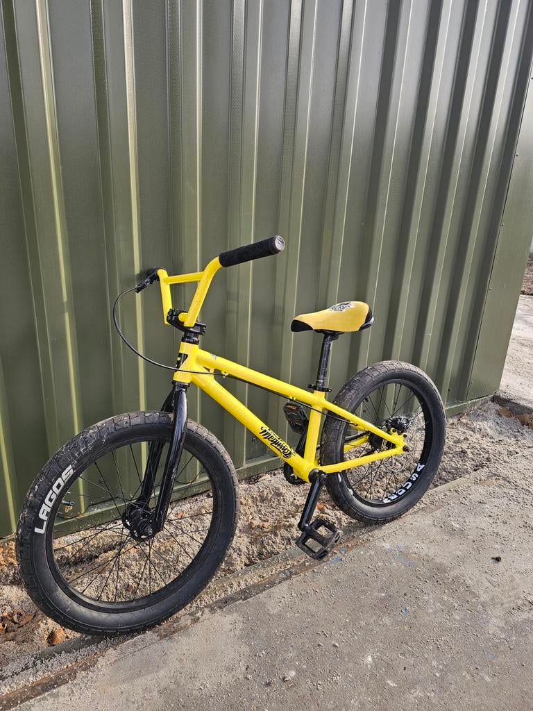 Toffe gele Mafia Medusa Wheelie bike 20 inch (8-12 jr) IZGS!, Ophalen, Medusa, Staal, 20 tot 24 inch