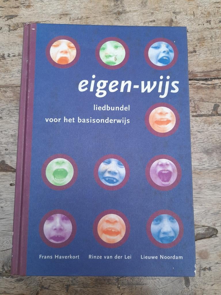Eigen-wijs liedjesbundel, Boeken, Muziek, Gelezen, Artiest, Ophalen of Verzenden
