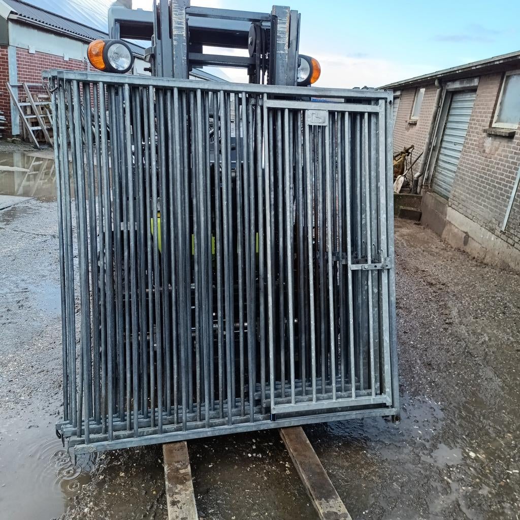 5x 1,5m deurpanelen 160 hoog, Ophalen, Hondenkennel, 100 cm of meer, 110 cm of meer