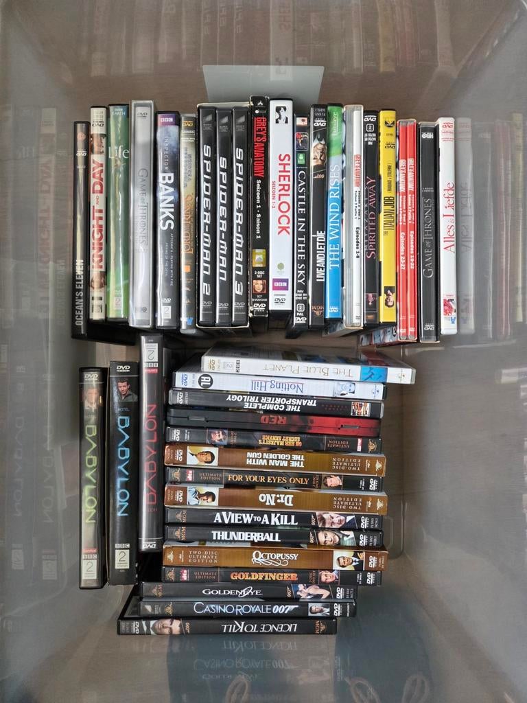 DVD Collectie: James Bond, Hotel Babylon & Meer!, Ophalen, Gebruikt, Boxset, Actie en Avontuur