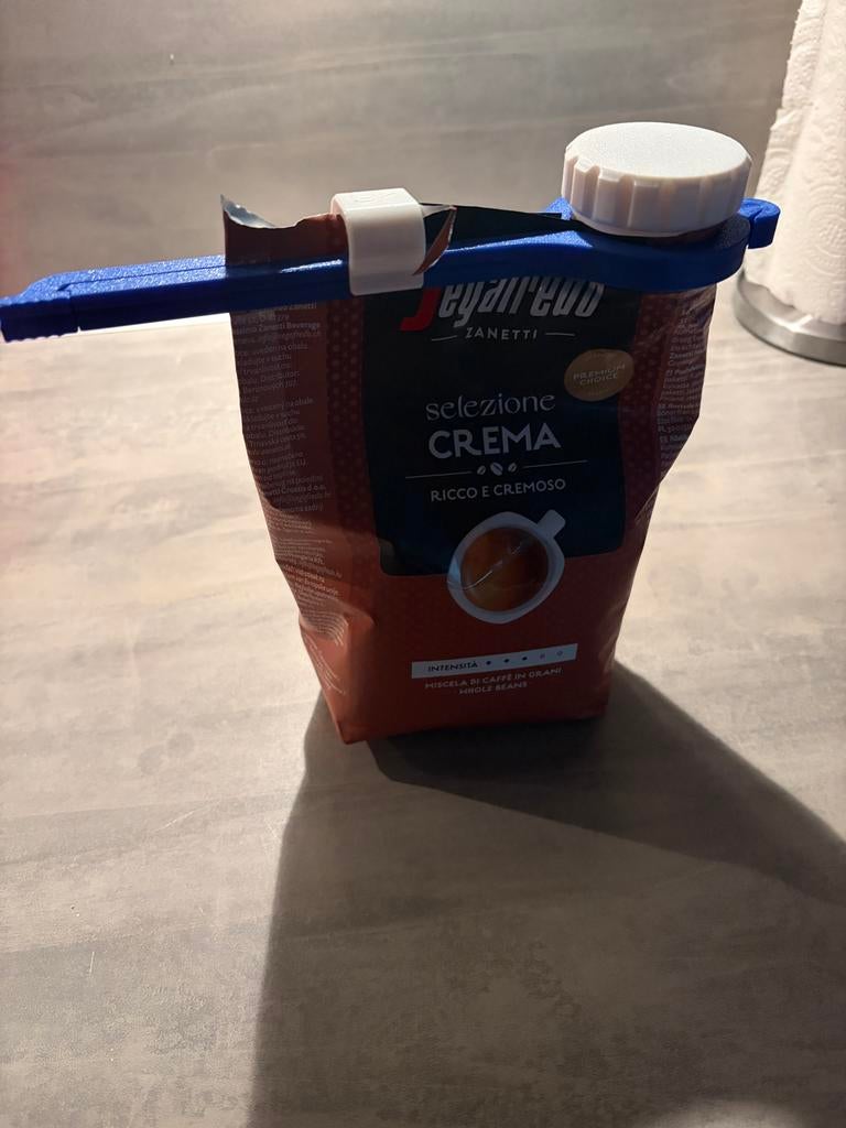 Koffieclip met dop - Houdt uw koffie vers!, Ophalen of Verzenden, Nieuw