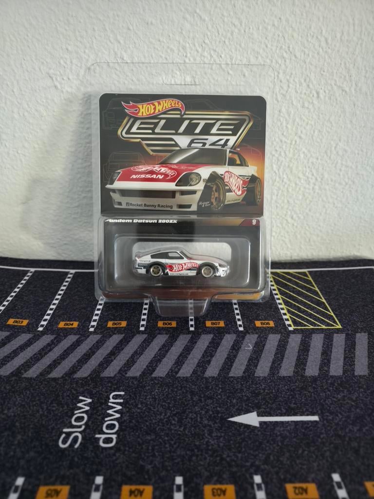 Hot Wheels Elite64 Datsun 280ZX, Ophalen of Verzenden, Nieuw, Auto