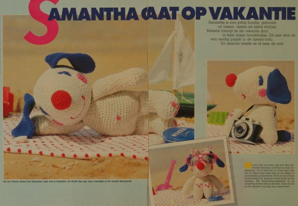 Haakpatroon  Hond je 25 cm   nr  106 85, Verzenden, Nieuw, Haken, Overige typen