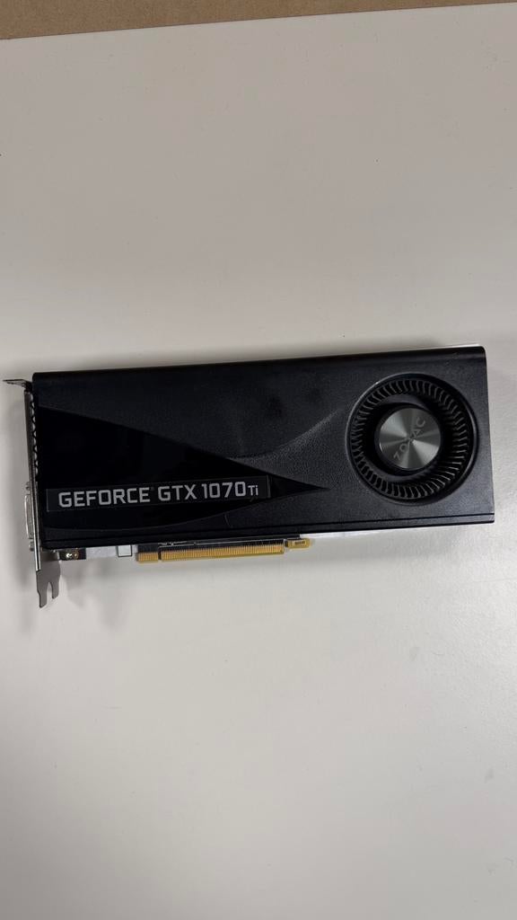 NVIDIA GTX 1070 Ti – 8GB – 6 maanden garantie, PCI-Express 3, Ophalen of Verzenden, DVI, GDDR5