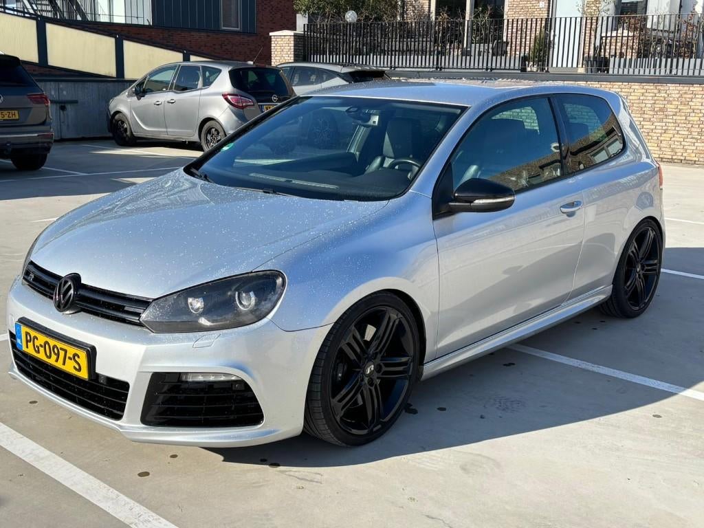 Volkswagen Golf R 2.0TSI. *Nieuwe APK & Banden*, 1441 kg, Zwart, 4 cilinders, 1984 cc