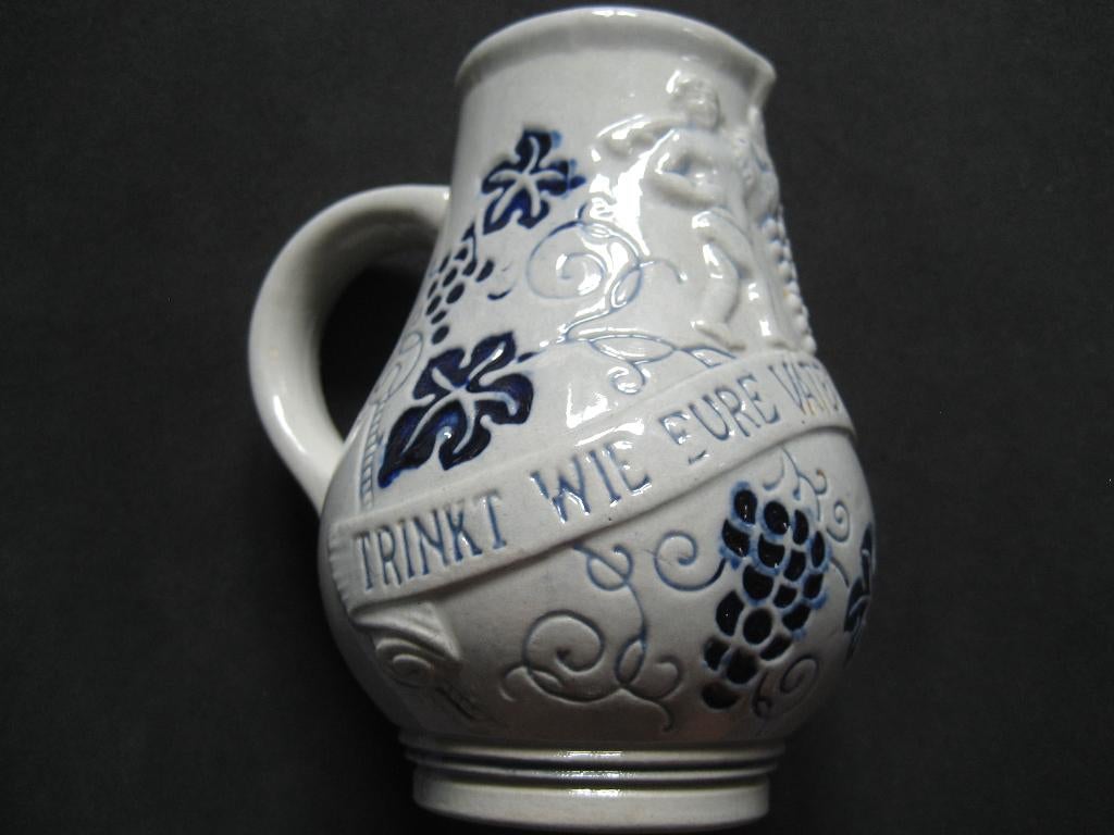 wijnkaraf - Trinkt wie eure Vater, Antiek en Kunst, Ophalen of Verzenden