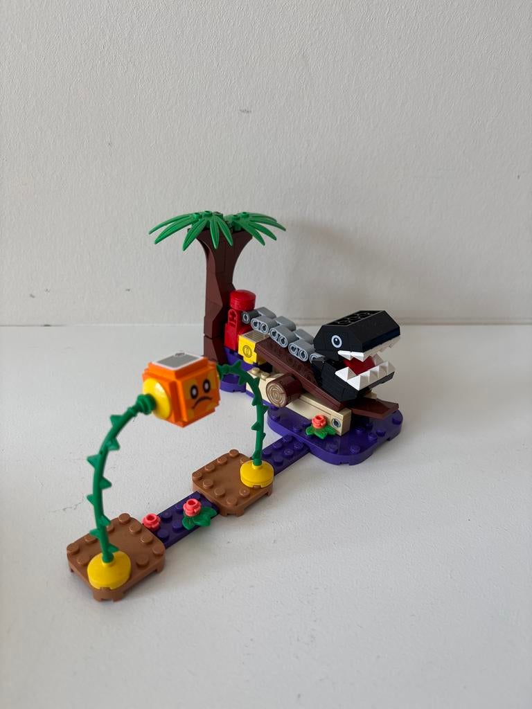 Lego Mario Chain Chomp Jungle Gevecht Uitbreidingsset 71381, Ophalen of Verzenden, Zo goed als nieuw, Complete set, Lego