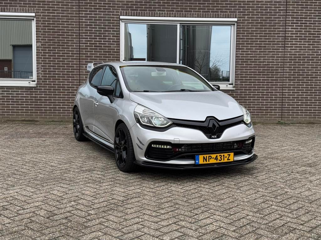 Renault Clio 1.6 RS STAGE 2/MAXTON/CUP, Auto's, 1618 cc, Zwart, 4 cilinders, Leder en Stof
