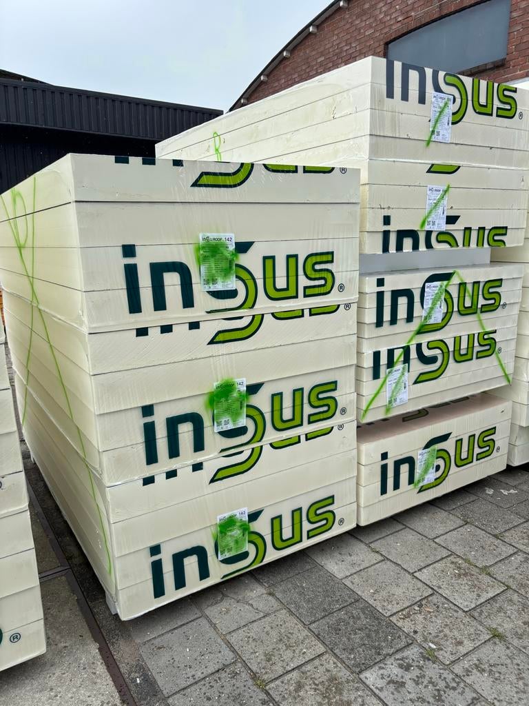 InSus Isolatieplaten - Nieuw, 12 cm of meer, Nieuw, Ophalen of Verzenden, 15 m² of meer