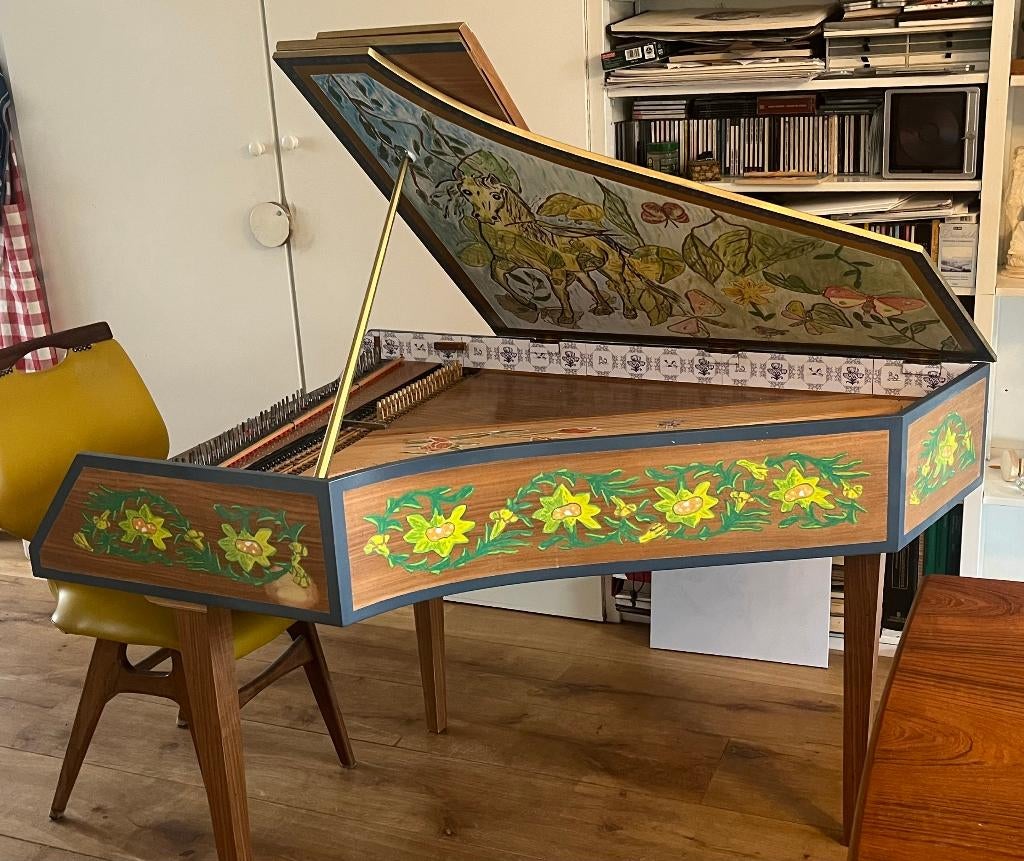 Wittmayer klavecimbel, Ophalen, Gebruikt