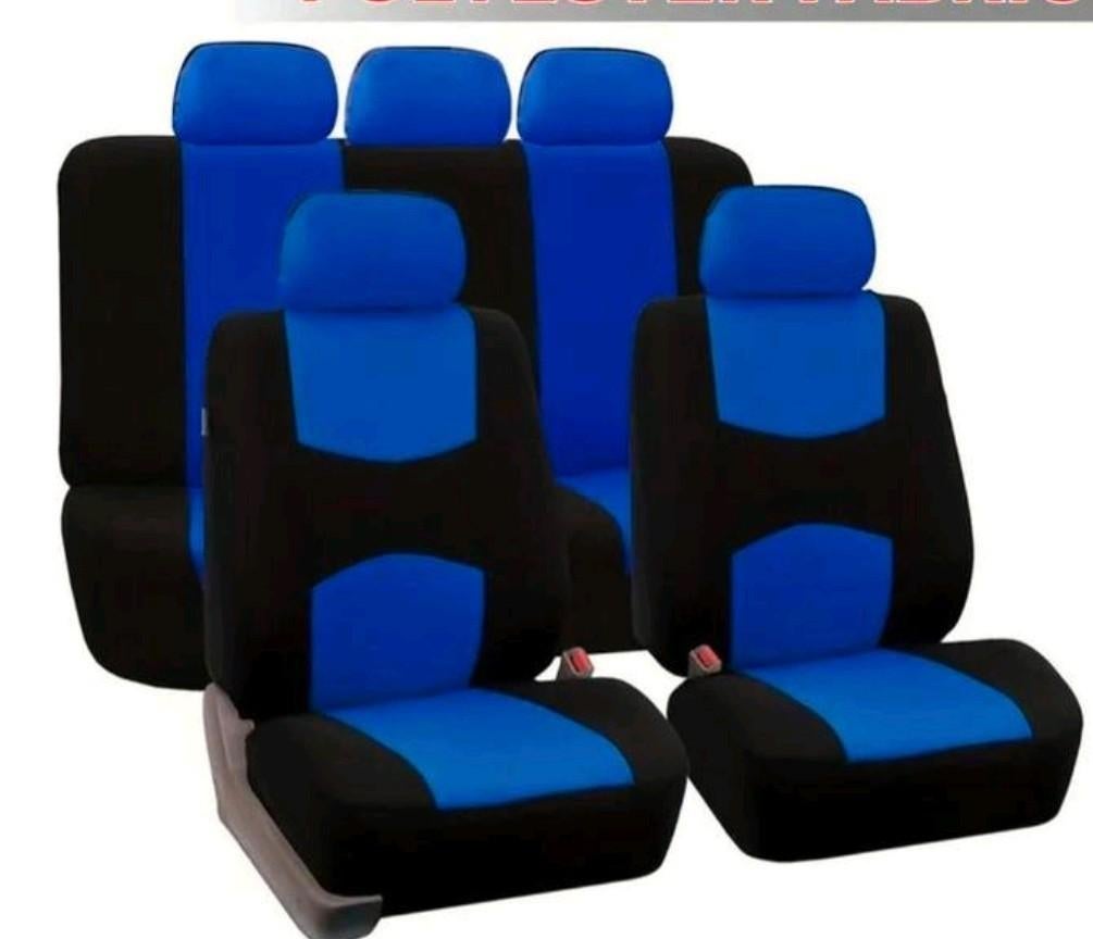 Nieuwe blauwe stoelhoezen voor auto, Ophalen of Verzenden, Nieuw