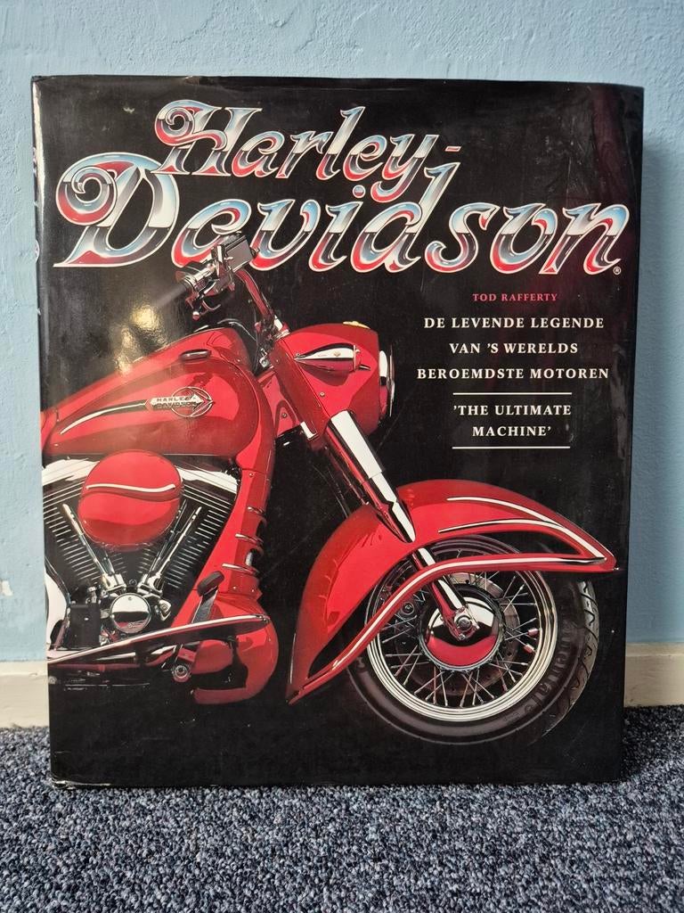 Harley Davidson Boek - De Levende Legende, Ophalen, Gelezen, Tod Rafferty, Algemeen