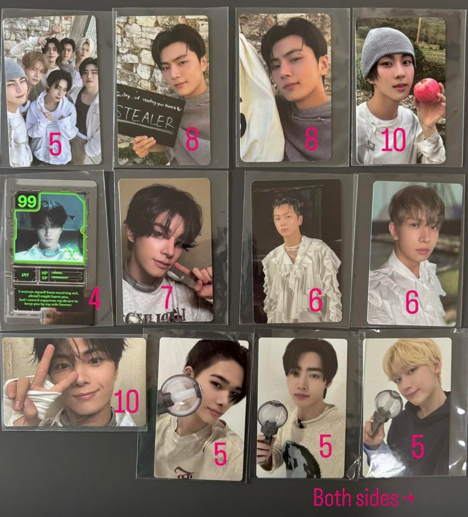 Enhypen photocards, Verzamelen, Muziek, Artiesten en Beroemdheden, Ophalen of Verzenden, Zo goed als nieuw, Foto of Kaart