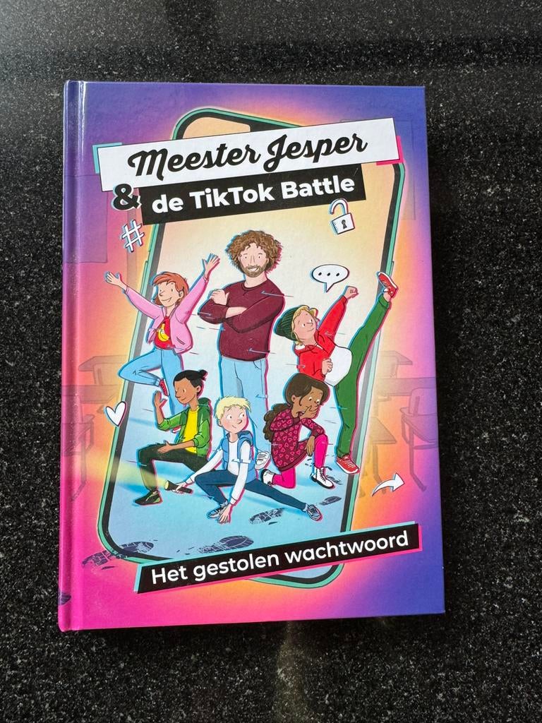 Jesper Hesseling - Meester Jesper & de TikTok Battle, Ophalen of Verzenden, Zo goed als nieuw, Jesper Hesseling