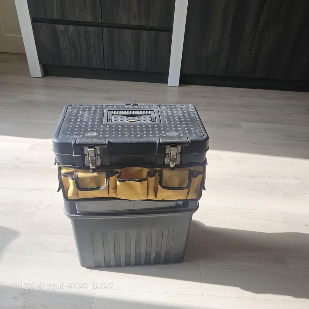 Stanley gereedschapstrolly, Ophalen, Gebruikt