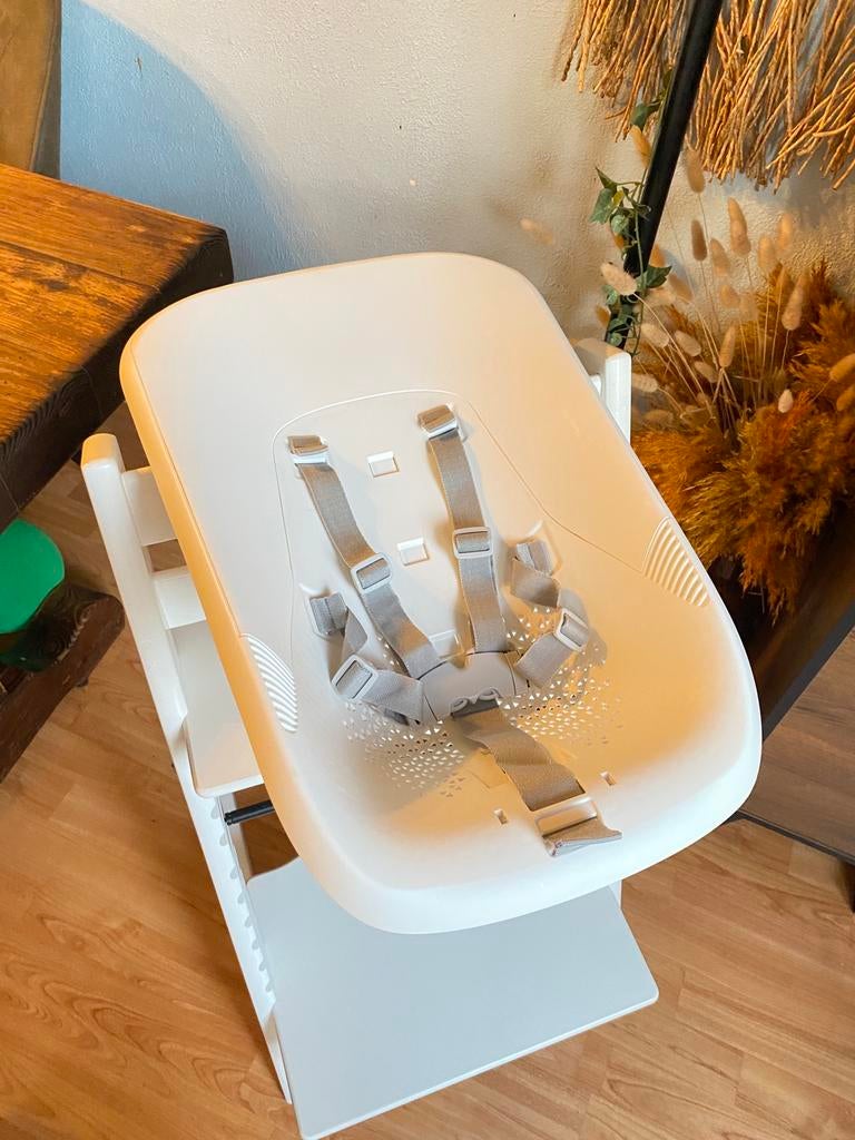 Grijze tuigje voor Newborn set van stokke, Ophalen of Verzenden, Nieuw, Meegroeistoel