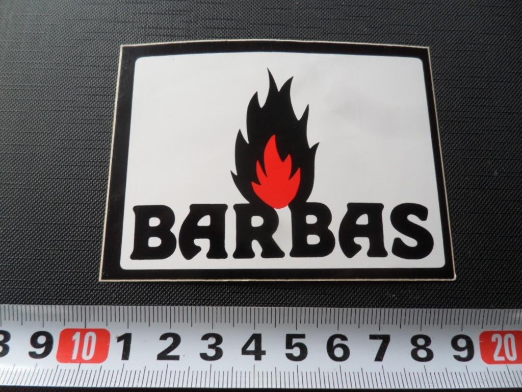 sticker BARBAS *, Verzamelen, Stickers, Zo goed als nieuw, Ophalen