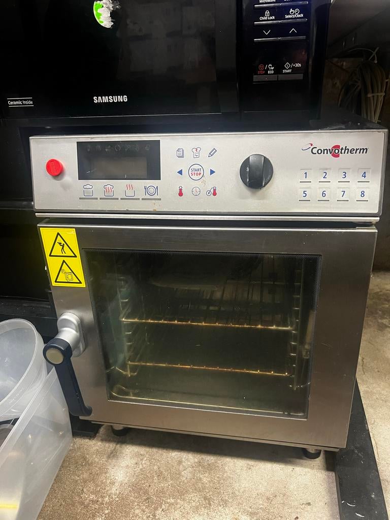 Convotherm 6.06 Mini Combisteamer met Handbrause, Ophalen of Verzenden, Gebruikt, Ovens, Magnetrons en Steamers