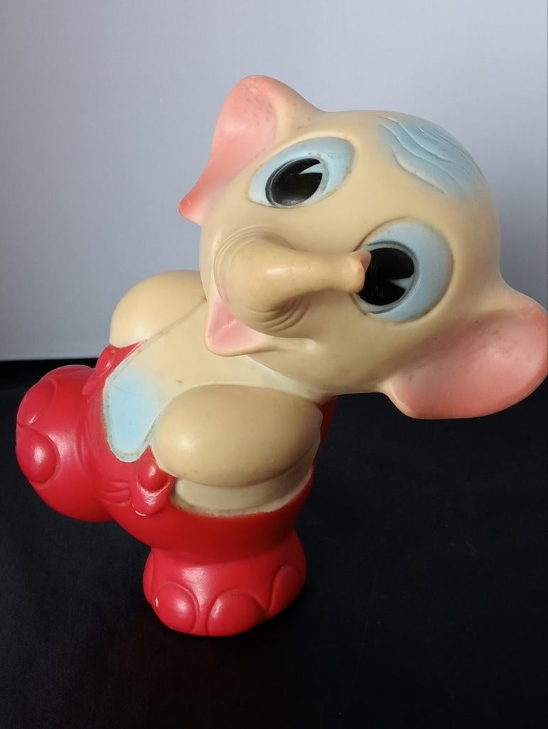 Vintage piep beestje olifant 17 cm hoog, Verzamelen, Ophalen of Verzenden, Zo goed als nieuw