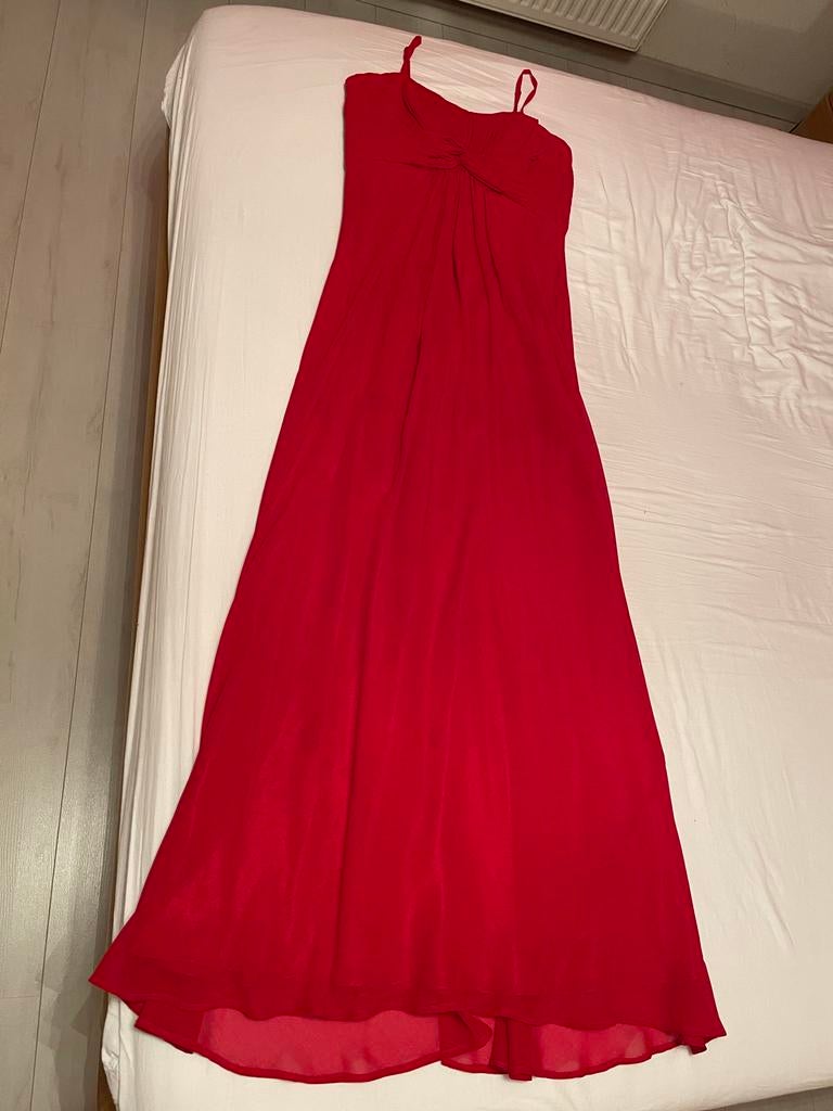 Rode Jurk Peek en Cloppenburg Maat S/CaL34, Kleding | Dames, Ophalen of Verzenden, Zo goed als nieuw, Maat 36 (S), Rood