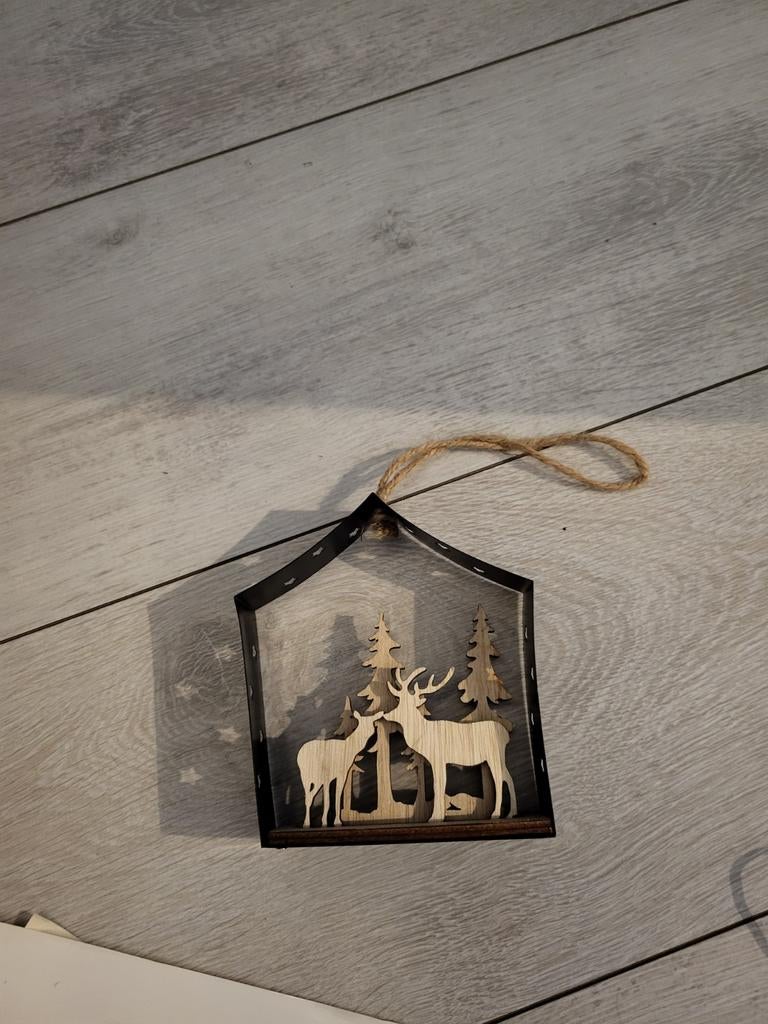 Kerst herten decoratie hanger, Ophalen of Verzenden