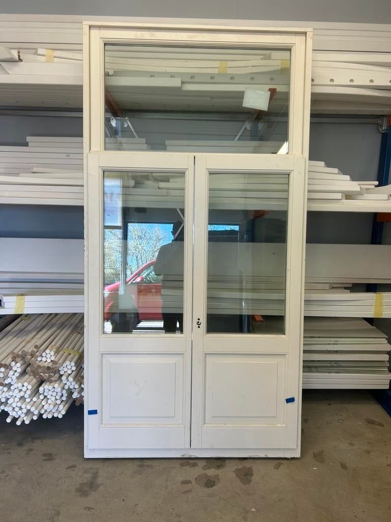 Kozijn met openslaande deuren, Ophalen, Zo goed als nieuw, Hout, Deurkozijn