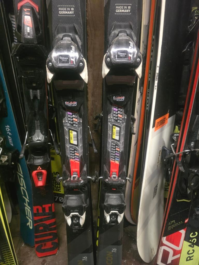 161cm VOLKL DEACON 7.6 WOODCORE ALL SNEUW, Overige merken, 160 tot 180 cm, Ophalen of Verzenden, Zo goed als nieuw