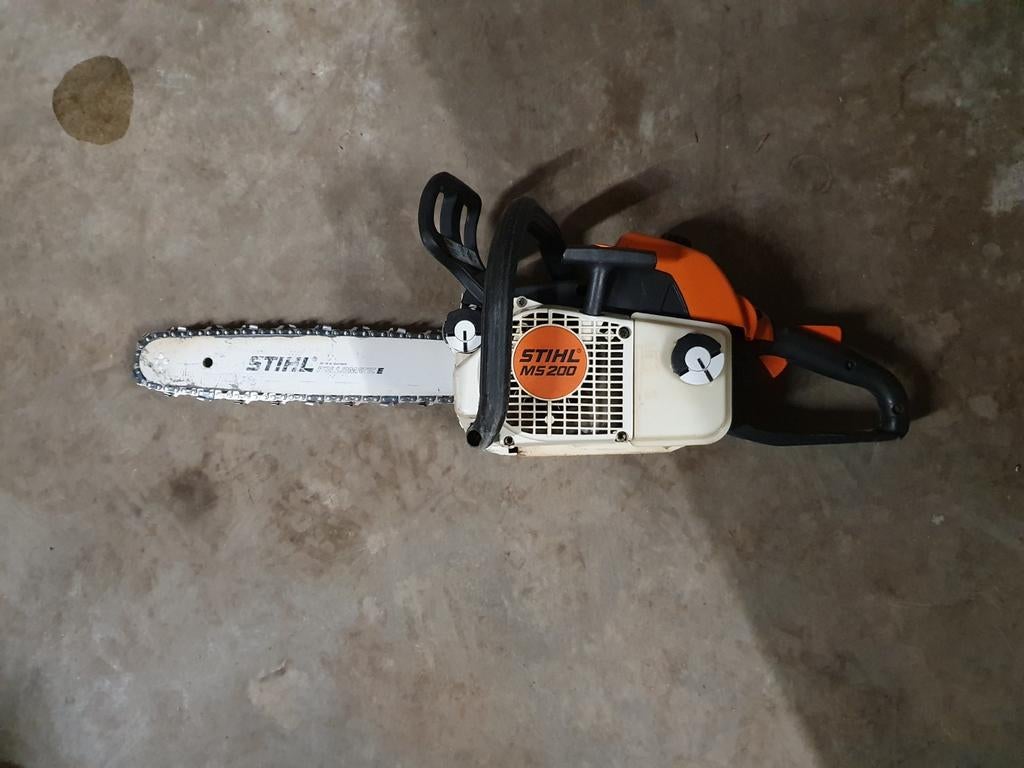 Stihl ms 200 motorzaag, Ophalen of Verzenden, Gebruikt