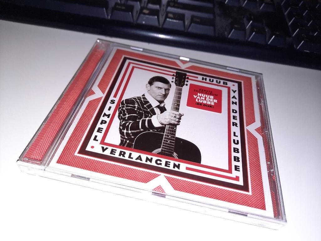 CD GESIGNEERD Huub van der Lubbe – Simpel Verlangen, Ophalen, Zo goed als nieuw, Levenslied of Smartlap