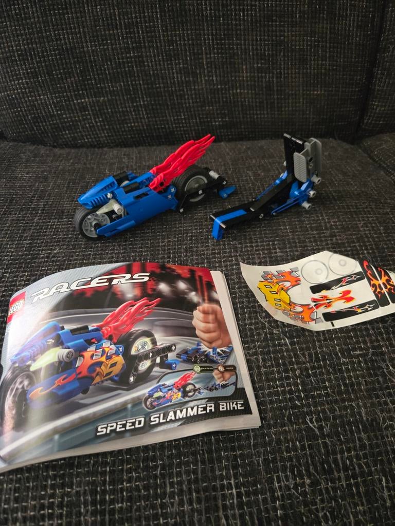 Lego Racers Speed Slammer Bike, Ophalen of Verzenden, Gebruikt