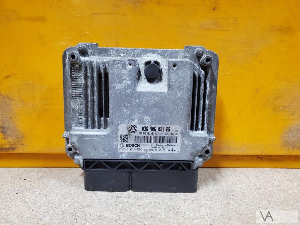 VW Golf 5 2006 - 2009 2.0 tdi ECU motorcomputer code BMM €50, Ophalen of Verzenden, Gebruikt, Volkswagen