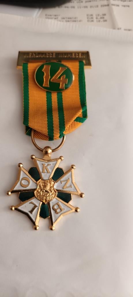 Nijmeegse Vierdaagse Medaille 14e Deelname, Ophalen of Verzenden