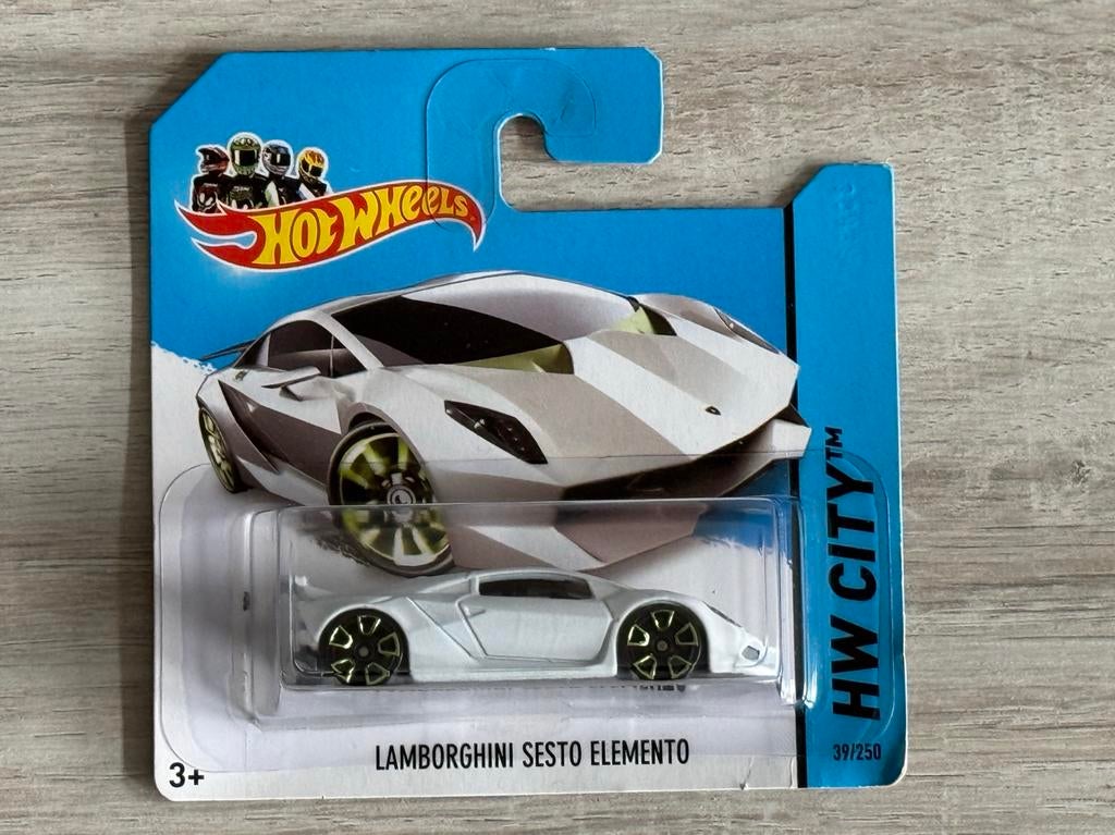 Hot Wheels Lamborghini Sesto Elemento 2014 - Nieuw, Hobby en Vrije tijd, Ophalen, Nieuw, Auto