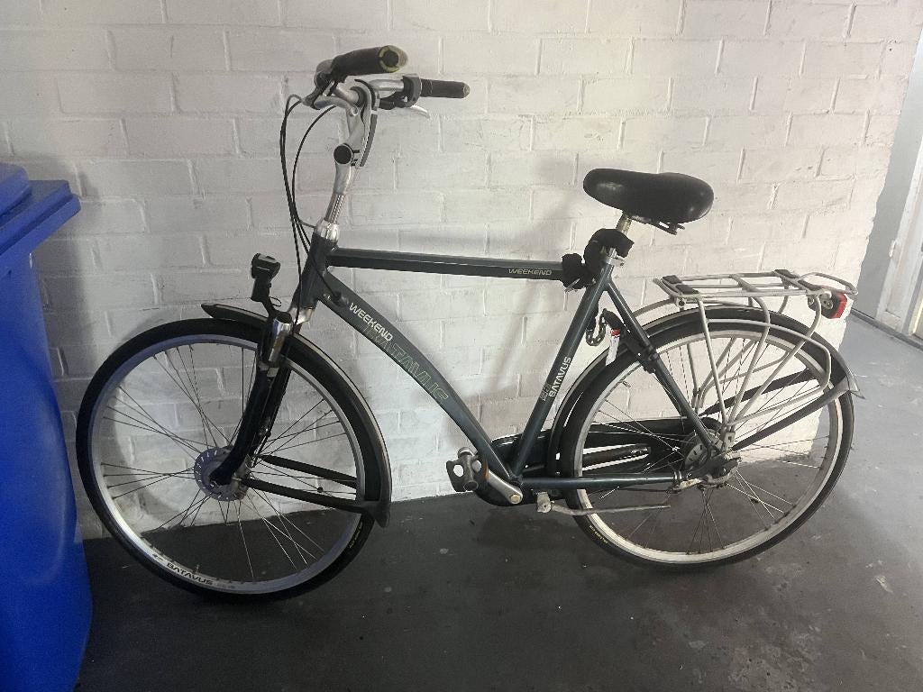 herenfiets, Fietsen en Brommers, Fietsen | Heren | Herenfietsen, Gebruikt, Versnellingen, Batavus, Ophalen of Verzenden